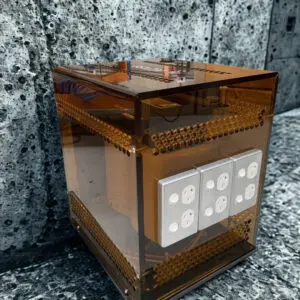 Diamond Audioworks Mega Isolation Transformer Front with power outlets