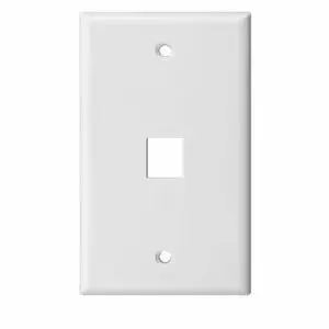 Diamond Optics - Keystone Jack Wall Plate Low Profile