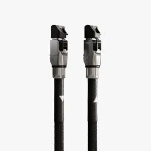 RakuStream network cable black with telegartnerconnectors