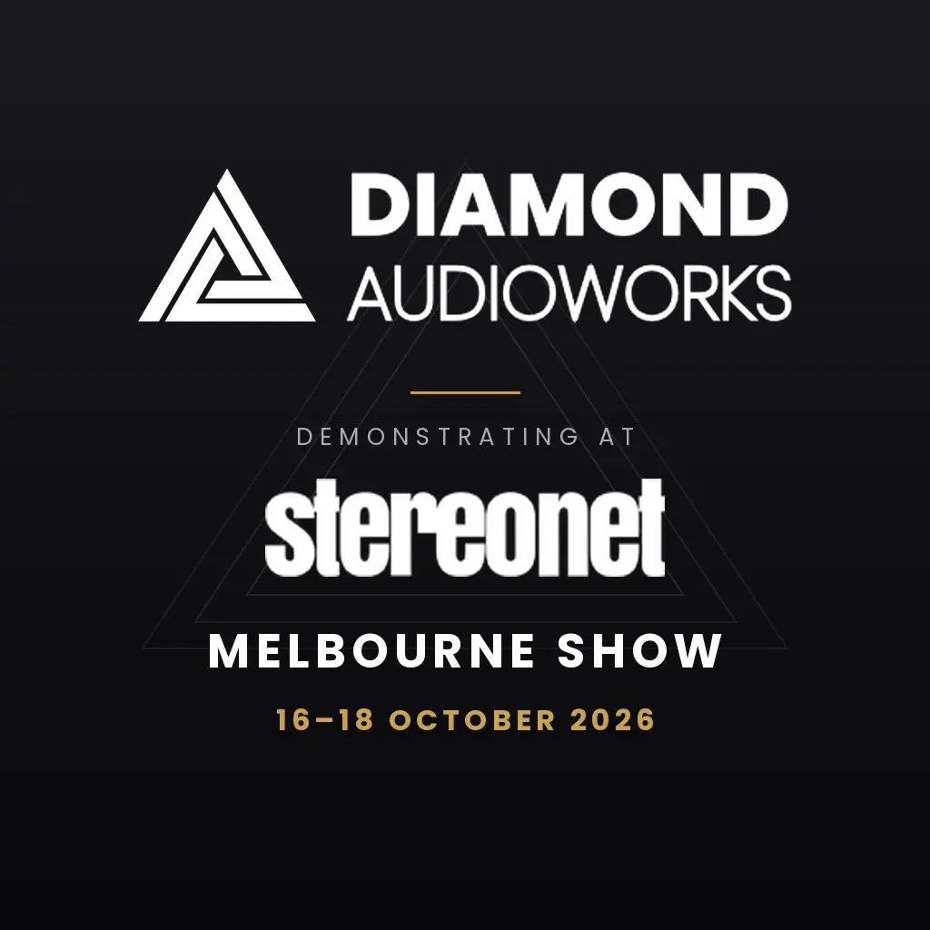 Diamond Audioworks at StereoNet Hifi Show Melbourne 2026